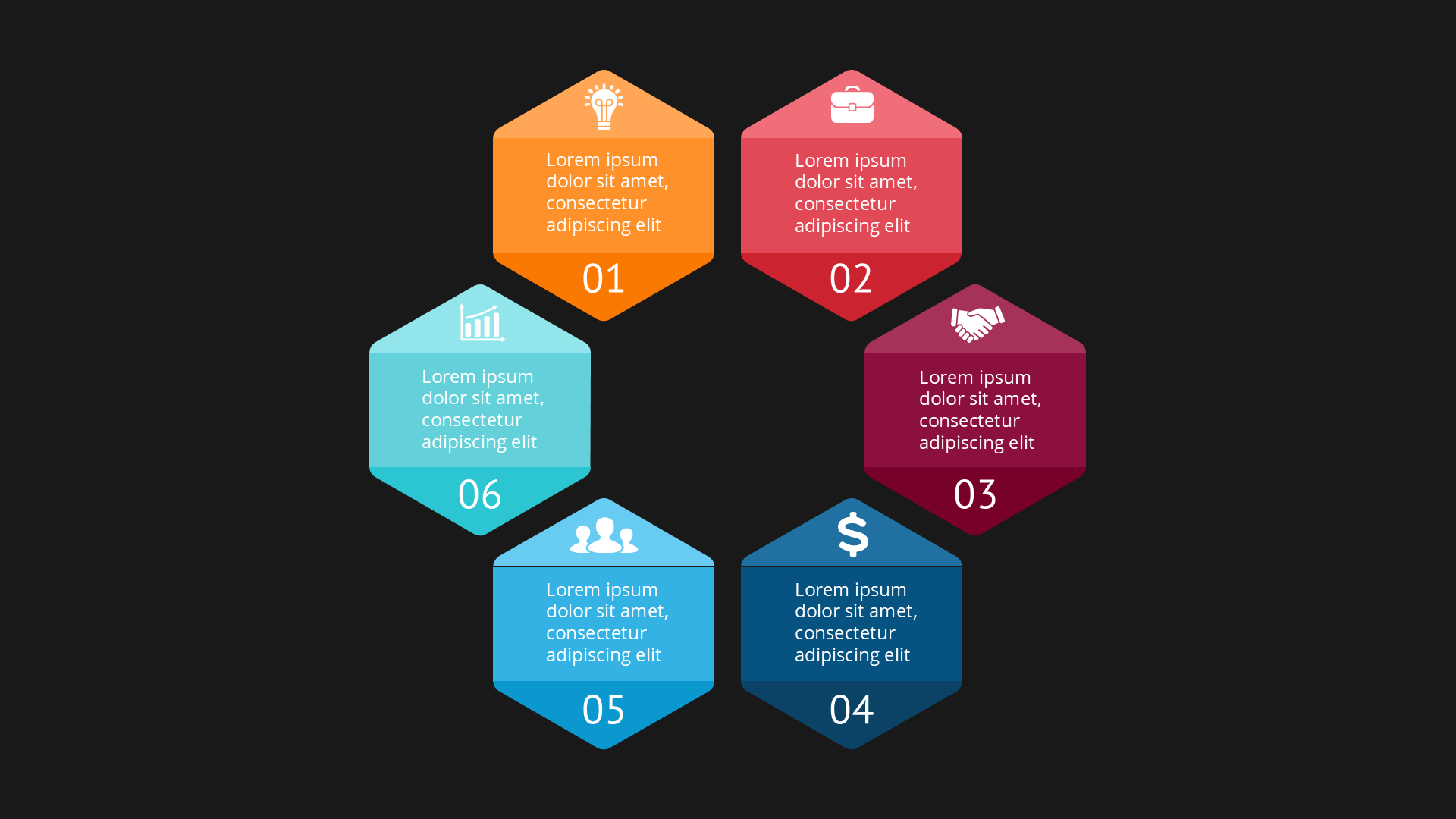 Diagrams dark slide 3